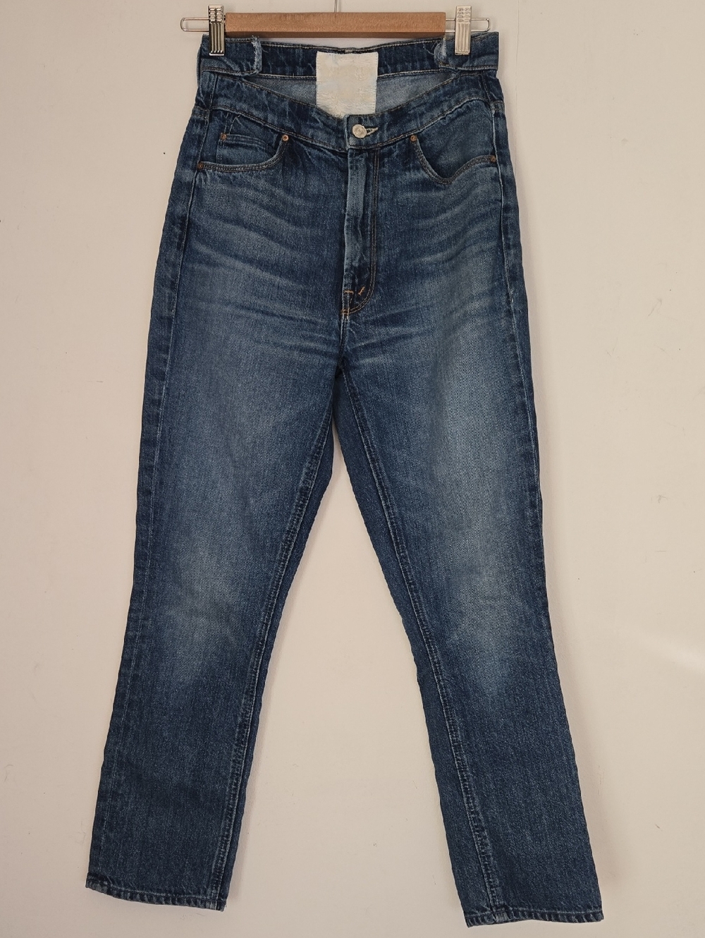 MOTHER Dazzler Shift Crop - Sin and Suffer - Sz 26